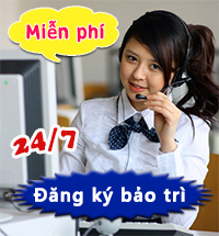 Đăng ký bảo trì miễn phí Đăng ký bảo trì miễn phí